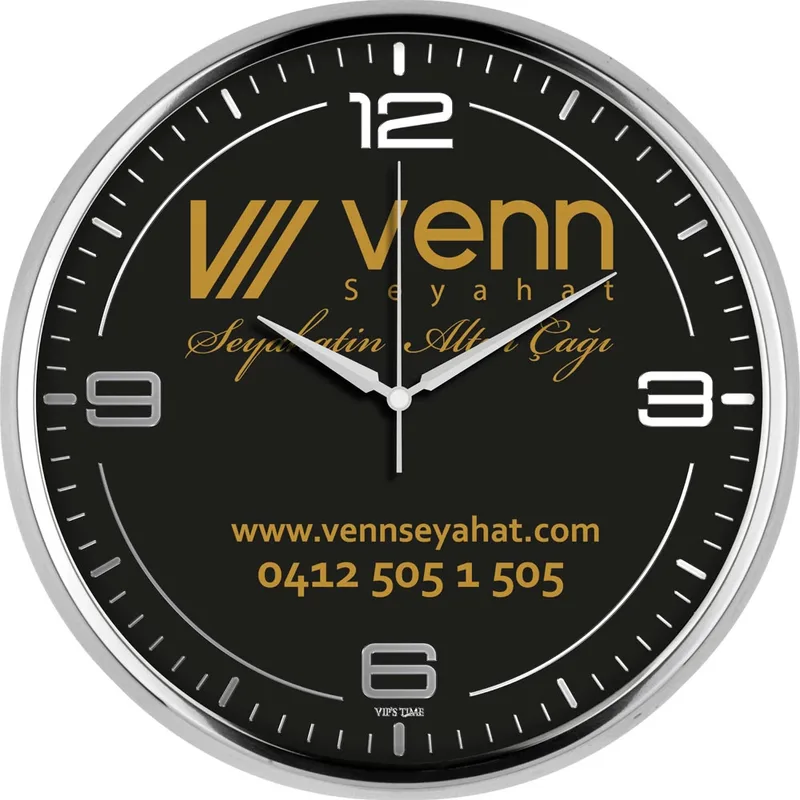 V30-950-GV Metal Duvar Saati