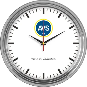 V30-960-B Metal Duvar Saati